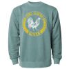 Unisex Midweight Pigment-Dyed Crewneck Sweatshirt Thumbnail