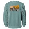 Unisex Midweight Pigment-Dyed Crewneck Sweatshirt Thumbnail