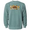 Unisex Midweight Pigment-Dyed Crewneck Sweatshirt Thumbnail