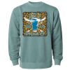Unisex Midweight Pigment-Dyed Crewneck Sweatshirt Thumbnail