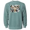 Unisex Midweight Pigment-Dyed Crewneck Sweatshirt Thumbnail