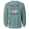 Unisex Midweight Pigment-Dyed Crewneck Sweatshirt Thumbnail