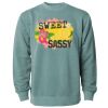 Unisex Midweight Pigment-Dyed Crewneck Sweatshirt Thumbnail
