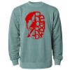 Unisex Midweight Pigment-Dyed Crewneck Sweatshirt Thumbnail