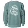 Unisex Midweight Pigment-Dyed Crewneck Sweatshirt Thumbnail
