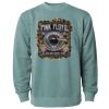 Unisex Midweight Pigment-Dyed Crewneck Sweatshirt Thumbnail