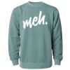 Unisex Midweight Pigment-Dyed Crewneck Sweatshirt Thumbnail