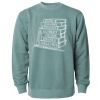 Unisex Midweight Pigment-Dyed Crewneck Sweatshirt Thumbnail