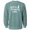 Unisex Midweight Pigment-Dyed Crewneck Sweatshirt Thumbnail