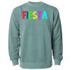 Unisex Midweight Pigment-Dyed Crewneck Sweatshirt Thumbnail