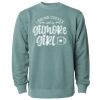 Unisex Midweight Pigment-Dyed Crewneck Sweatshirt Thumbnail