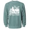 Unisex Midweight Pigment-Dyed Crewneck Sweatshirt Thumbnail