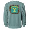 Unisex Midweight Pigment-Dyed Crewneck Sweatshirt Thumbnail