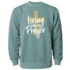 Unisex Midweight Pigment-Dyed Crewneck Sweatshirt Thumbnail