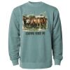Unisex Midweight Pigment-Dyed Crewneck Sweatshirt Thumbnail