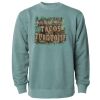 Unisex Midweight Pigment-Dyed Crewneck Sweatshirt Thumbnail