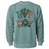 Unisex Midweight Pigment-Dyed Crewneck Sweatshirt Thumbnail