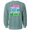 Unisex Midweight Pigment-Dyed Crewneck Sweatshirt Thumbnail