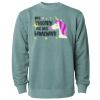 Unisex Midweight Pigment-Dyed Crewneck Sweatshirt Thumbnail