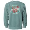 Unisex Midweight Pigment-Dyed Crewneck Sweatshirt Thumbnail
