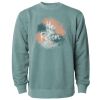Unisex Midweight Pigment-Dyed Crewneck Sweatshirt Thumbnail