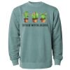 Unisex Midweight Pigment-Dyed Crewneck Sweatshirt Thumbnail