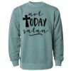 Unisex Midweight Pigment-Dyed Crewneck Sweatshirt Thumbnail