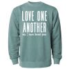 Unisex Midweight Pigment-Dyed Crewneck Sweatshirt Thumbnail