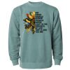 Unisex Midweight Pigment-Dyed Crewneck Sweatshirt Thumbnail