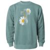 Unisex Midweight Pigment-Dyed Crewneck Sweatshirt Thumbnail