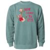 Unisex Midweight Pigment-Dyed Crewneck Sweatshirt Thumbnail