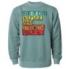 Unisex Midweight Pigment-Dyed Crewneck Sweatshirt Thumbnail