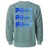 Unisex Midweight Pigment-Dyed Crewneck Sweatshirt Thumbnail