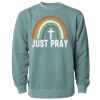 Unisex Midweight Pigment-Dyed Crewneck Sweatshirt Thumbnail