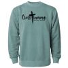 Unisex Midweight Pigment-Dyed Crewneck Sweatshirt Thumbnail