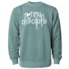 Unisex Midweight Pigment-Dyed Crewneck Sweatshirt Thumbnail
