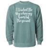 Unisex Midweight Pigment-Dyed Crewneck Sweatshirt Thumbnail
