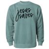 Unisex Midweight Pigment-Dyed Crewneck Sweatshirt Thumbnail