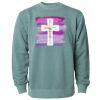 Unisex Midweight Pigment-Dyed Crewneck Sweatshirt Thumbnail