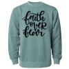 Unisex Midweight Pigment-Dyed Crewneck Sweatshirt Thumbnail