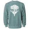 Unisex Midweight Pigment-Dyed Crewneck Sweatshirt Thumbnail