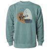 Unisex Midweight Pigment-Dyed Crewneck Sweatshirt Thumbnail