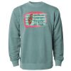 Unisex Midweight Pigment-Dyed Crewneck Sweatshirt Thumbnail