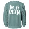 Unisex Midweight Pigment-Dyed Crewneck Sweatshirt Thumbnail