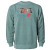 Unisex Midweight Pigment-Dyed Crewneck Sweatshirt Thumbnail