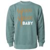 Unisex Midweight Pigment-Dyed Crewneck Sweatshirt Thumbnail