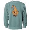 Unisex Midweight Pigment-Dyed Crewneck Sweatshirt Thumbnail