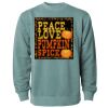 Unisex Midweight Pigment-Dyed Crewneck Sweatshirt Thumbnail