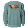 Unisex Midweight Pigment-Dyed Crewneck Sweatshirt Thumbnail
