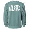Unisex Midweight Pigment-Dyed Crewneck Sweatshirt Thumbnail